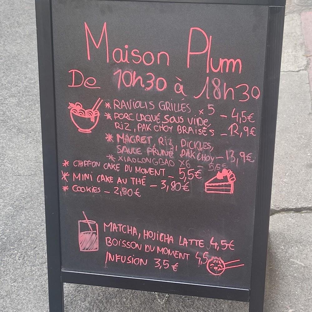 Maison Plum - 茶樓 Salon de thé cantonais - Menu Image 2